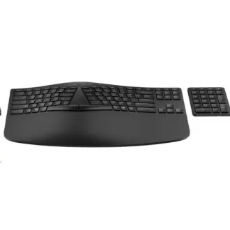 HP 960 Black Ergonomic Wireless Keyboard - bezdrátová ergonomická klávesnice CZ/SK HP 960 Black Ergonomic Wireless Keyboard - bezdrátová ergonomická klávesnice CZ/SK