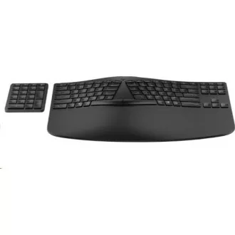 HP 960 Black Ergonomic Wireless Keyboard - bezdrátová ergonomická klávesnice CZ/SK HP 960 Black Ergonomic Wireless Keyboard - bezdrátová ergonomická klávesnice CZ/SK