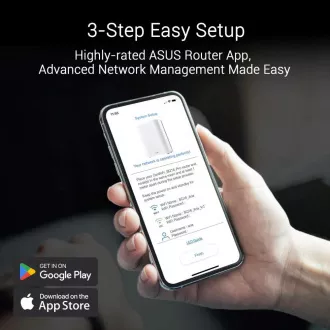 ASUS ZenWifi BQ16 2-pack, WiFi7 Extendable Router, AiMesh, 2x WAN/LAN, 3x LAN, 1x USB 3.0 ASUS ZenWifi BQ16 2-pack, WiFi7 Extendable Router, AiMesh, 2x WAN/LAN, 3x LAN, 1x USB 3.0