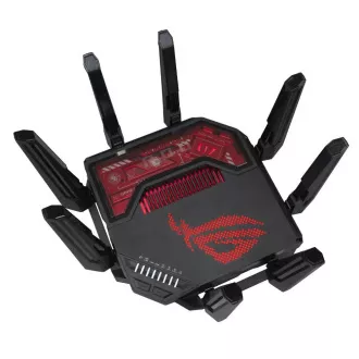 ASUS Herní Router ROG Rapture GT-BE19000, 3-pásmový WiFi7 Router, 2x WAN, 4x LAN, AiMesh ASUS Herní Router ROG Rapture GT-BE19000, 3-pásmový WiFi7 Router, 2x WAN, 4x LAN, AiMesh