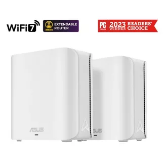 ASUS ZenWifi BD4 2-pack, WiFi7 Extendable Router, AiMesh, 2x WAN/LAN ASUS ZenWifi BD4 2-pack, WiFi7 Extendable Router, AiMesh, 2x WAN/LAN