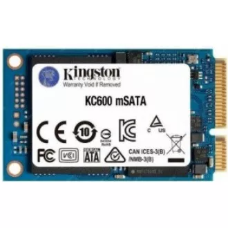Kingston SSD 256GB KC600 SATA3 mSATA (R:550, W:520MB/s) Kingston SSD 256GB KC600 SATA3 mSATA (R:550, W:520MB/s)