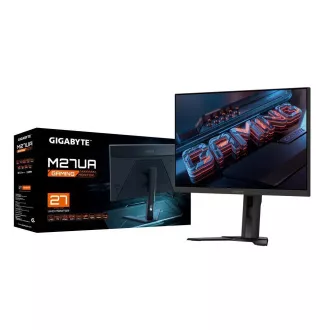 GIGABYTE LCD - 27" Gaming monitor M27UA, SS IPS, 3840x2160 UHD, 160Hz, 1000:1, 400cd/m2, 1ms, 2xHDMI, 1xDP GIGABYTE LCD - 27" Gaming monitor M27UA, SS IPS, 3840x2160 UHD, 160Hz, 1000:1, 400cd/m2, 1ms, 2xHDMI, 1xDP