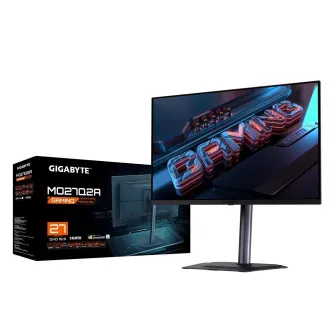 GIGABYTE LCD - 27" Gaming monitor MO27Q2A, OLED, 2560x1440 QHD, 280Hz, 1.5M:1, 250cd/m2;1000 cd/m2, 0.03ms, 2xHDMI, 1xDP GIGABYTE LCD - 27" Gaming monitor MO27Q2A, OLED, 2560x1440 QHD, 280Hz, 1.5M:1, 250cd/m2;1000 cd/m2, 0.03ms, 2xHDMI, 1xDP