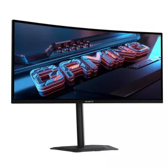 GIGABYTE LCD - 34" Gaming monitor G34WQC2, VA, 21:9, 3440x1440 QHD, 200Hz, 450 cd/m2, 1ms, 2xHDMI, 2xDP GIGABYTE LCD - 34" Gaming monitor G34WQC2, VA, 21:9, 3440x1440 QHD, 200Hz, 450 cd/m2, 1ms, 2xHDMI, 2xDP