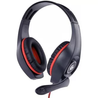 GEMBIRD sluchátka s mikrofonem GHS-05-O, gaming, černo-oranžová, 1x 4-pólový 3, 5mm jack GEMBIRD sluchátka s mikrofonem GHS-05-O, gaming, černo-oranžová, 1x 4-pólový 3, 5mm jack