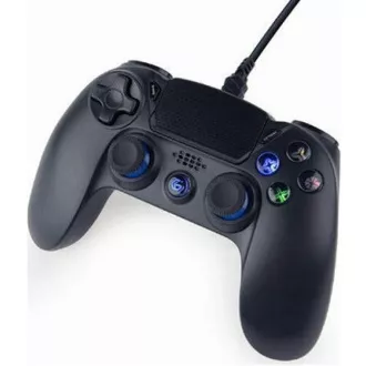 GEMBIRD gamepad PD-PS4U-01 pro PS4 a PC, vibrační, 3m GEMBIRD gamepad PD-PS4U-01 pro PS4 a PC, vibrační, 3m