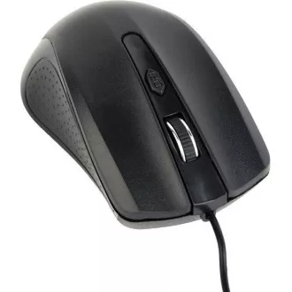 GEMBIRD myš MUS-4B-01, drátová, optická, 1200 dpi, USB, černá GEMBIRD myš MUS-4B-01, drátová, optická, 1200 dpi, USB, černá