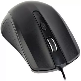 GEMBIRD myš MUS-4B-01, drátová, optická, 1200 dpi, USB, černá GEMBIRD myš MUS-4B-01, drátová, optická, 1200 dpi, USB, černá