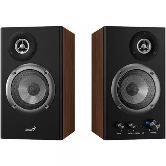 GENIUS repro SP-HF1200B, 2.0, 36W, dřevěné, černá-hnědá GENIUS repro SP-HF1200B, 2.0, 36W, dřevěné, černá-hnědá