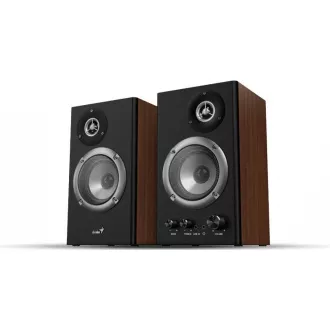 GENIUS repro SP-HF1200B, 2.0, 36W, dřevěné, černá-hnědá GENIUS repro SP-HF1200B, 2.0, 36W, dřevěné, černá-hnědá