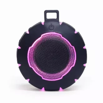GEMBIRD Repro SPK-BTOD-01, Outdoor, Bluetooth, 3W, RGB LED podsvícení, černá GEMBIRD Repro SPK-BTOD-01, Outdoor, Bluetooth, 3W, RGB LED podsvícení, černá