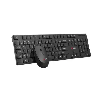 C-TECH klávesnice s myší WLKMC-03, Bezdrátový set 2.4GHz, CZ, Černá C-TECH klávesnice s myší WLKMC-03, Bezdrátový set 2.4GHz, CZ, Černá