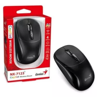 GENIUS myš NX-7123/ 1200 dpi/ bezdrátová/ Copilot/ černá GENIUS myš NX-7123/ 1200 dpi/ bezdrátová/ Copilot/ černá