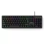 C-TECH Klávesnice Riven, Drátová USB, černá