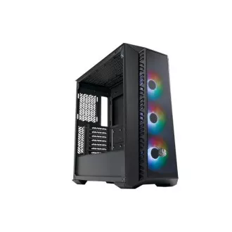 Cooler Master case MasterBox 520 Mesh, ATX, Průhledná bočnice, 3x 120mm ARGB Fan, ARGB Hub, Černá Cooler Master case MasterBox 520 Mesh, ATX, Průhledná bočnice, 3x 120mm ARGB Fan, ARGB Hub, Černá