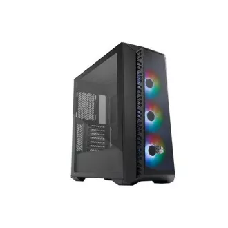 Cooler Master case MasterBox 520 Mesh, ATX, Průhledná bočnice, 3x 120mm ARGB Fan, ARGB Hub, Černá Cooler Master case MasterBox 520 Mesh, ATX, Průhledná bočnice, 3x 120mm ARGB Fan, ARGB Hub, Černá
