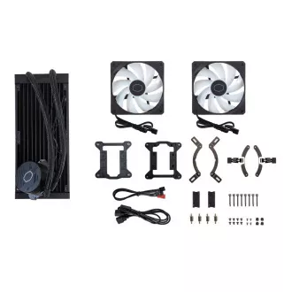 Cooler Master vodní chladič MasterLiquid ML240L Core ARGB, LGA1851, AM5 Cooler Master vodní chladič MasterLiquid ML240L Core ARGB, LGA1851, AM5