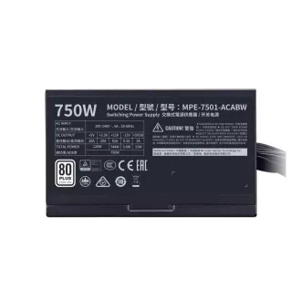 Cooler Master zdroj MWE White 750W V2, 120mm, 80+ Bronze Cooler Master zdroj MWE White 750W V2, 120mm, 80+ Bronze