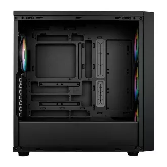 Cooler Master case MasterBox 600, ATX, Průhledná bočnice, 3x 140mm ARGB Fan, 1x 120mm ARGB Fan, ARGB Hub, Černá Cooler Master case MasterBox 600, ATX, Průhledná bočnice, 3x 140mm ARGB Fan, 1x 120mm ARGB Fan, ARGB Hub, Černá