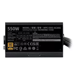 Cooler Master zdroj G Gold 550W V2, 120mm, 80+ Gold Cooler Master zdroj G Gold 550W V2, 120mm, 80+ Gold