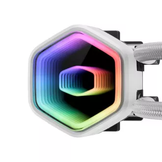 Cooler Master vodní chladič MasterLiquid 240 Core II, 2x240mm, LGA1851, AM5, bílá