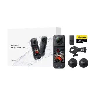 Insta360 X5 motocyklový balíček - akční kamera X5 + příslušenství na motorku Insta360 X5 motocyklový balíček - akční kamera X5 + příslušenství na motorku