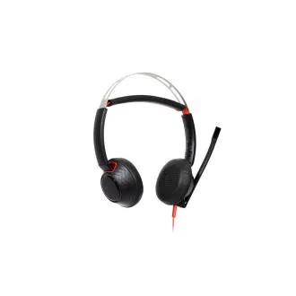 Poly Blackwire 5220 náhlavní souprava, 3.5 mm jack + USB-C/A adaptér, stereo Poly Blackwire 5220 náhlavní souprava, 3.5 mm jack + USB-C/A adaptér, stereo