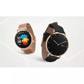 Garett Smartwatch Verona zlatá, černý řemínek - Použité Garett Smartwatch Verona zlatá, černý řemínek - Použité