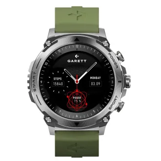Garett Smartwatch Atom Silver Steel Garett Smartwatch Atom Silver Steel