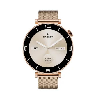 Garett Smartwatch ROSE zlatá, Mesh steel Garett Smartwatch ROSE zlatá, Mesh steel