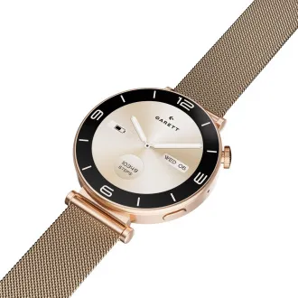 Garett Smartwatch ROSE zlatá, Mesh steel Garett Smartwatch ROSE zlatá, Mesh steel