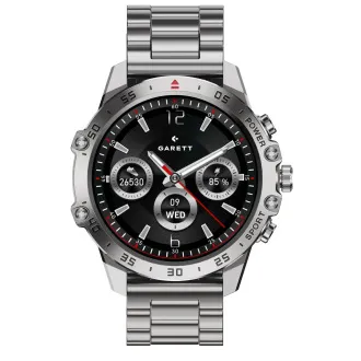 Garett Smartwatch V14 Silver Steel