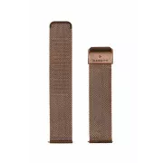 Garett univerzální řemínek 18 mm, zlatorůžový kovový, typ Mesh rose gold