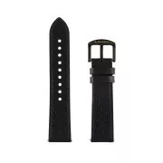 Garett univerzální řemínek 22 mm, černý kožený