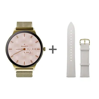 Garett Smartwatch Verona 2 zlatá MESH steel Garett Smartwatch Verona 2 zlatá MESH steel