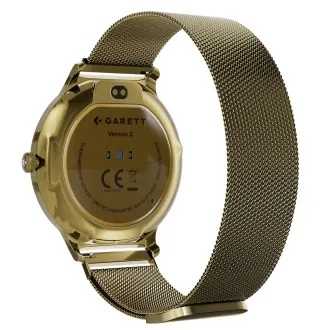 Garett Smartwatch Verona 2 zlatá MESH steel Garett Smartwatch Verona 2 zlatá MESH steel