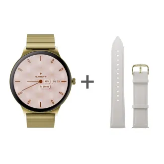 Garett Smartwatch Verona 2 zlatá SOLID steel Garett Smartwatch Verona 2 zlatá SOLID steel