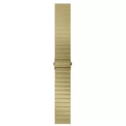 Garett univerzální řemínek 20 mm, zlatý kovový, typ Solid