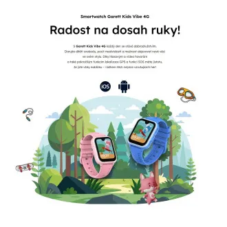 Garett Smartwatch Kids Vibe AI 4G Blue Garett Smartwatch Kids Vibe AI 4G Blue