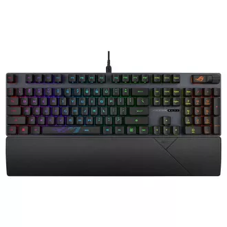 ASUS klávesnice ROG STRIX SCOPE II, mechanická, drátová, ROG RX RED / PBT, US ASUS klávesnice ROG STRIX SCOPE II, mechanická, drátová, ROG RX RED / PBT, US