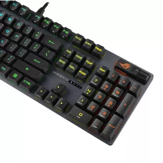 ASUS klávesnice ROG STRIX SCOPE II, mechanická, drátová, ROG RX RED / PBT, US ASUS klávesnice ROG STRIX SCOPE II, mechanická, drátová, ROG RX RED / PBT, US