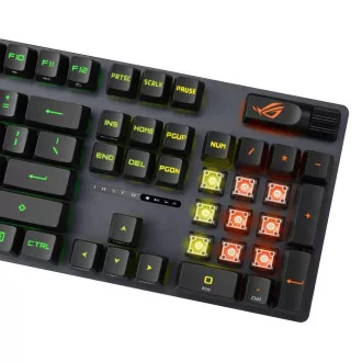 ASUS klávesnice ROG STRIX SCOPE II, mechanická, drátová, ROG RX RED / PBT, US ASUS klávesnice ROG STRIX SCOPE II, mechanická, drátová, ROG RX RED / PBT, US