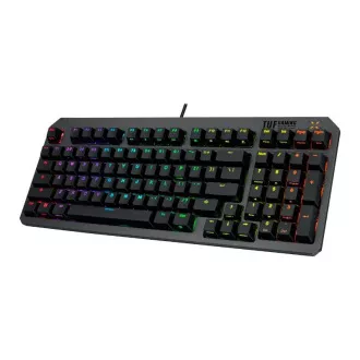 ASUS klávesnice TUF Gaming K3 GEN II, mechanická, CZ/SK, šedá
