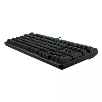 ASUS klávesnice TUF Gaming K3 GEN II, mechanická, CZ/SK, šedá