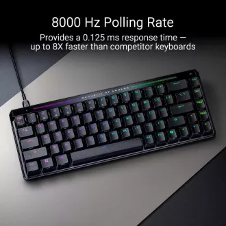 ASUS Klávesnice ROG FALCHION ACE HFX, Mechanická, Magnetický switch, USB, US, černá ASUS Klávesnice ROG FALCHION ACE HFX, Mechanická, Magnetický switch, USB, US, černá