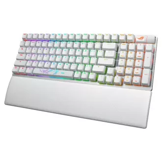 ASUS klávesnice ROG Strix Scope II 96 Wireless White (ROG RX RED / PBT) - US ASUS klávesnice ROG Strix Scope II 96 Wireless White (ROG RX RED / PBT) - US