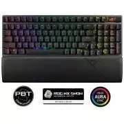 ASUS klávesnice ROG Strix Scope II 96 Wireless (ROG NX Snow) - CZ/SK
