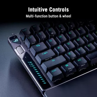 ASUS Klávesnice ROG Falcata, Mechanická, Bezdrátová, ARGB, černá ASUS Klávesnice ROG Falcata, Mechanická, Bezdrátová, ARGB, černá