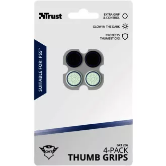 TRUST Silikonové krytky GXT 266 4-pack Thumb Grips for PS5 TRUST Silikonové krytky GXT 266 4-pack Thumb Grips for PS5